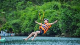 Zipline Phong Nha Ke Bang - best place adventure tours for solo Travelers